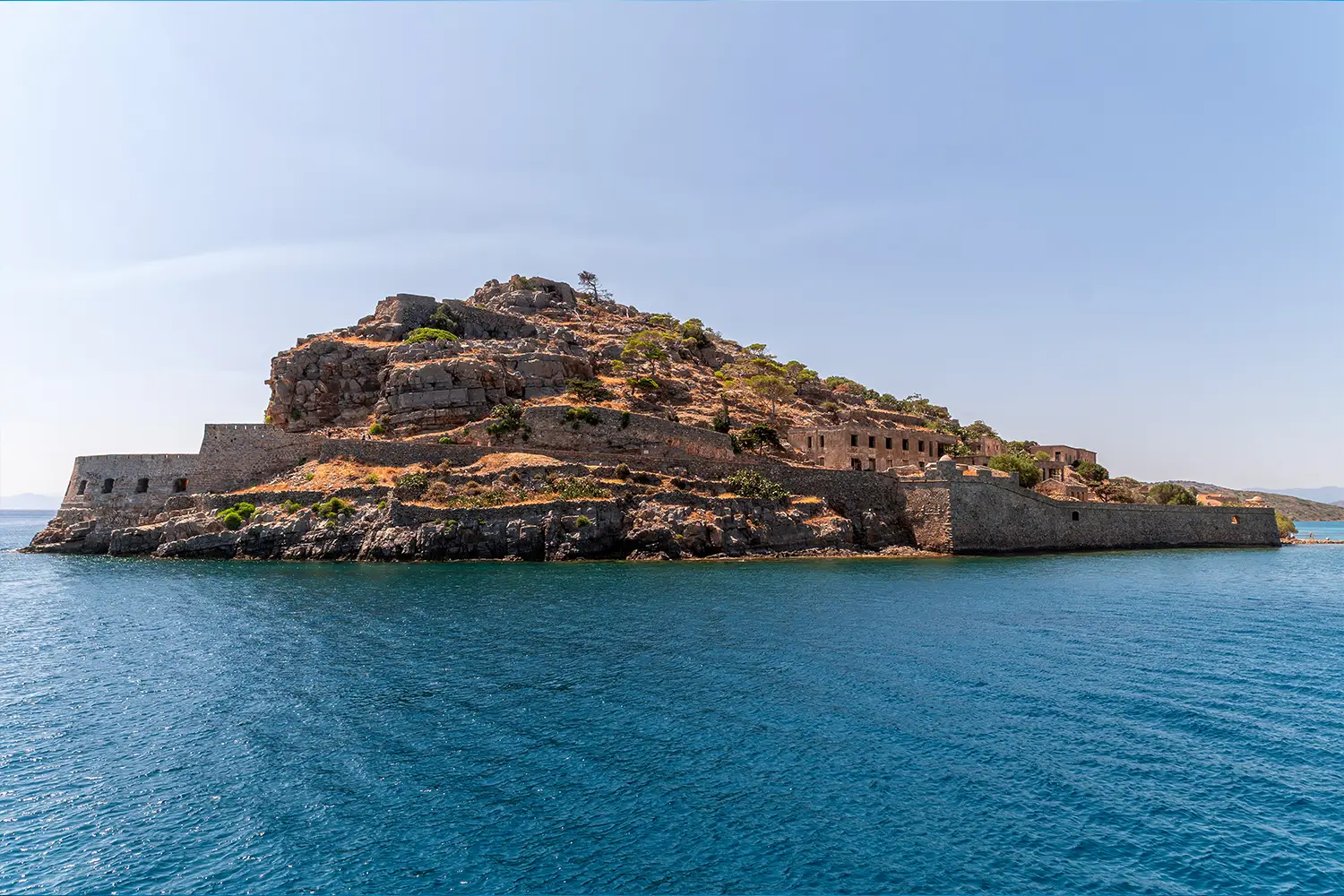 Spinalonga Island Crete