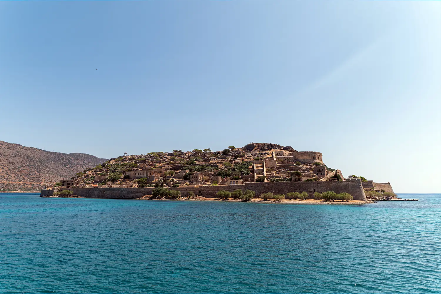 Spinalonga Island Crete