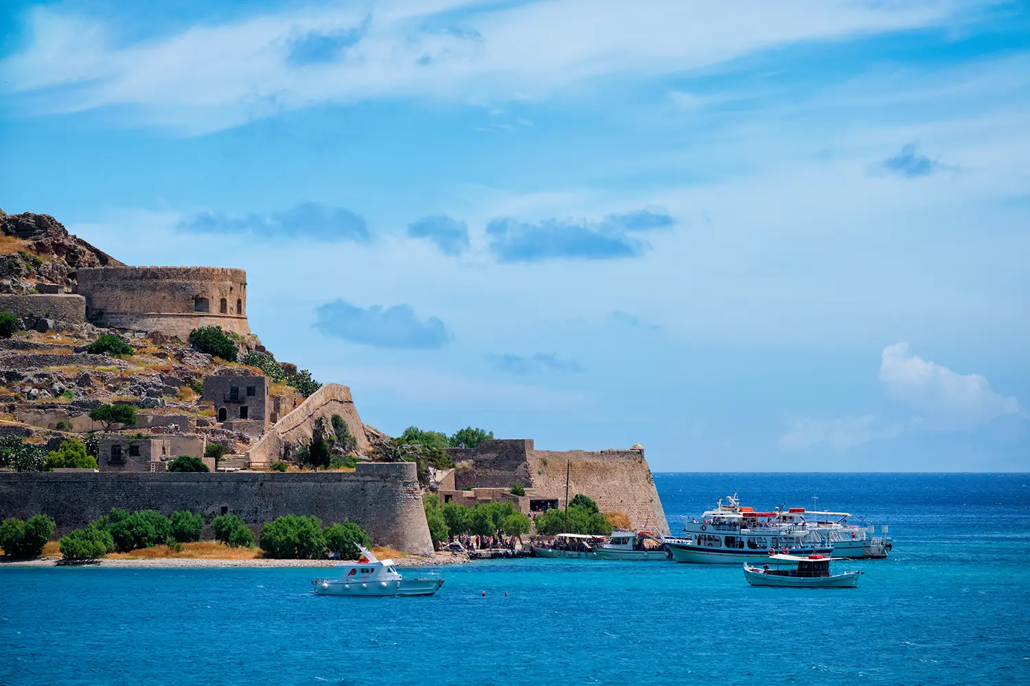 Spinalonga Island Crete