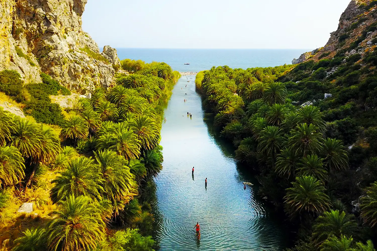 Preveli Beach & Palm Forest